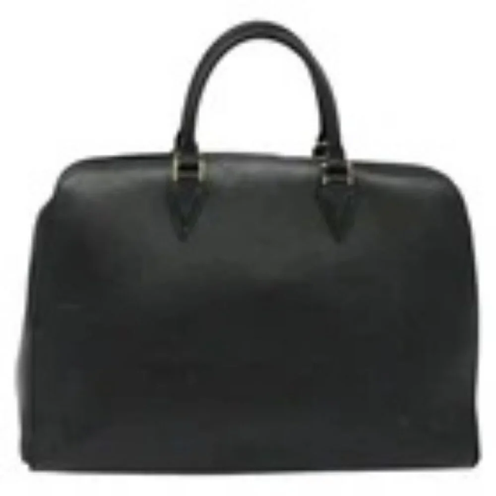 LOUIS VUITTON Epi Sorbonne Business Bag Black M54512 LV Auth 137671